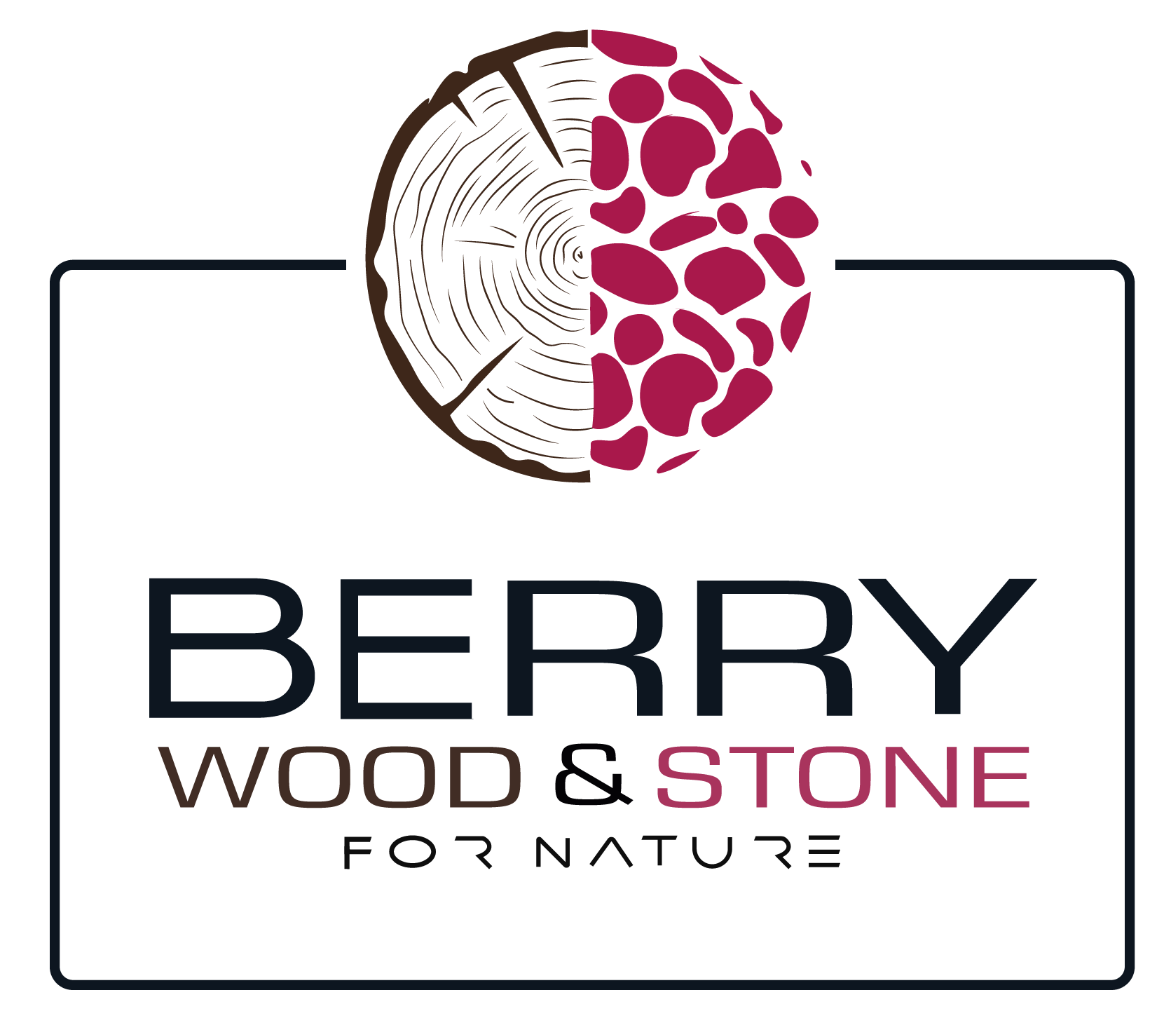 berry wood stone logo